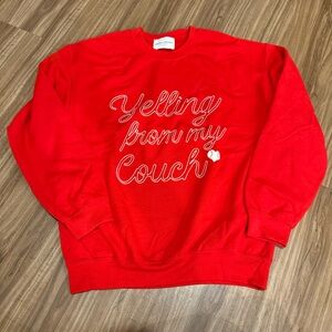 Chelsea Freeman Collection baseball crewneck